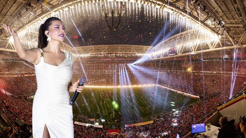 Ebru Yaşar’dan ‘Galatasaray’ sürprizi! Şampiyonluk sahnesine damga vuracak