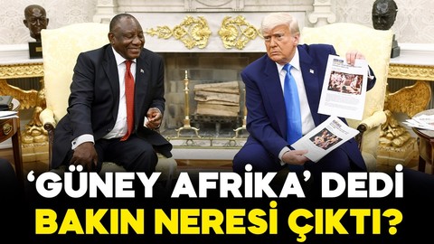 Trump'tan "beyazlara soykırım" iddiası: Güney Afrika dedi, bakın neresi çıktı!