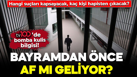 tv100’de bomba kulis bilgisi! Bayramdan önce af mı geliyor? Hangi suçları kapsayacak, kaç kişi hapisten çıkacak?