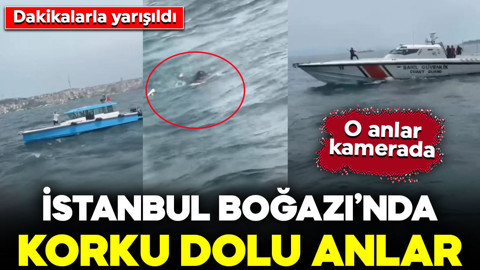 İstanbul Boğazı’nda panik anları! 10 yaşındaki kız vapurdan düştü: O anlar kamerada