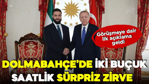İstanbul'da kritik zirve! Cumhurbaşkanı Erdoğan Şara'yı kabul etti! İşte görüşmenin detayları