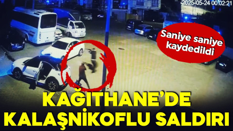 Önce takip etti sonra kalaşnikofla saldırdı! An be an kameraya yansıdı
