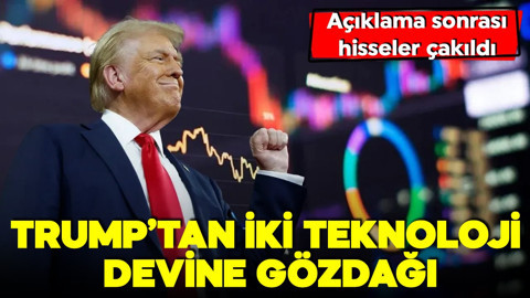 Trump teknoloji devlerini hedef aldı! Vergi tehdidinde bulundu, hisseler çakıldı!