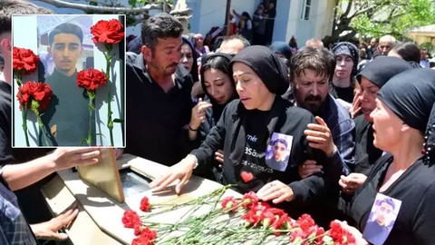 Fransa'da canice öldürülen Hasan toprağa verildi: Annesinden yürek burkan sözler: "Cenazesine değil de düğününe gelseydiniz"
