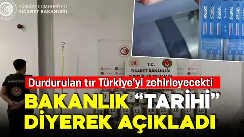 Bakanlık 'tarihi' diyerek açıkladı! Değeri tam 2 milyar 768 milyon TL!