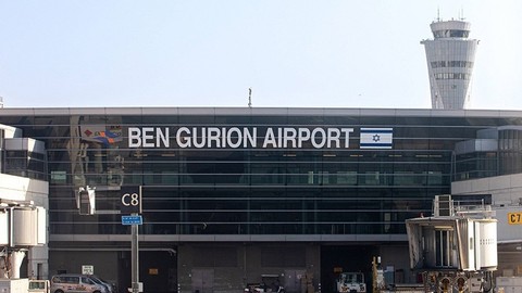 Tel Aviv’deki Ben Gurion Havalimanı’nda uçuşlar askıya alındı