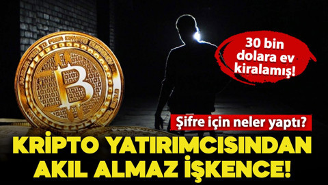 Kripto yatırımcısından akıl almaz işkence: Şifre için neler yaptı?