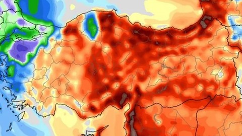 Türkiye'de salı günü iyice çökecek, 5 gün boyunca böyle sürecek