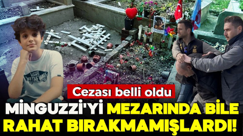Minguzzi'yi mezarında bile rahat bırakmamışlardı! Cezası belli oldu  