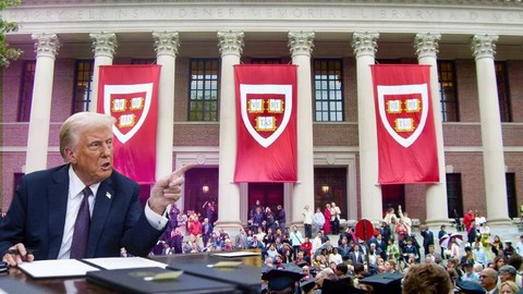 Trump’tan Harvard’a rest! Tüm sözleşmeleri iptal edecek