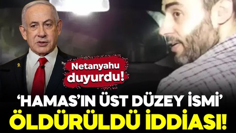 Netanyahu, Muhammed Sinvar'ın öldürüldüğünü iddia etti