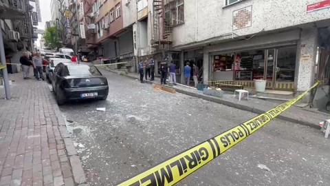 Güngören'de büfede patlama meydana geldi!