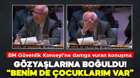 BM Güvenlik Konseyi'ne damga vuran konuşma: Gözyaşlarına boğuldu! "Benim de torunlarım var"