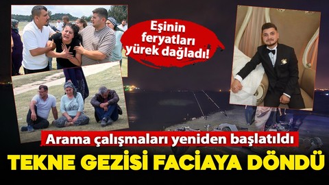 Tekne gezintisi faciaya döndü: Göle düşen genç adam hala aranıyor, ailesinin acılı bekleyişi sürüyor!