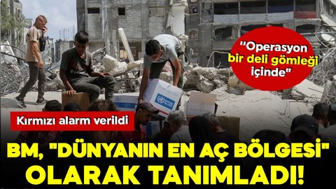 BM, "Dünyanın en aç bölgesi" olarak tanımladı! Kırmızı alarm verildi