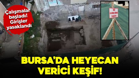 Bursa’da heyecan verici keşif! 2 bin 500 yıllık olduğu ortaya çıkınca uzmanlar harekete geçti! Çalışmalar başladı, girişler yasaklandı!