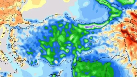Türkiye'ye perşembe tarihi verildi. Perşembe günü bu tablo tersine dönecek