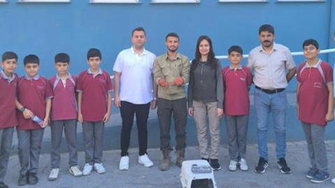 Şanlıurfa'da bir okulda aniden ortaya çıktı. Çocuklar fark edince öğretmenleri devreye girdi okula yetkililer geldi