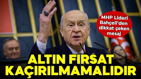 Bahçeli: Terörsüz Türkiye Türk milletinin ebedi bayramı olacak
