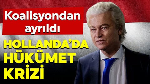 Hollanda'da hükümet krizi! Koalisyondan ayrıldı