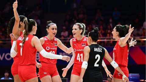 Milletler Ligi'ne galibiyetle başladık! Filenin Sultanları, Fransa’ya şans tanımadı!