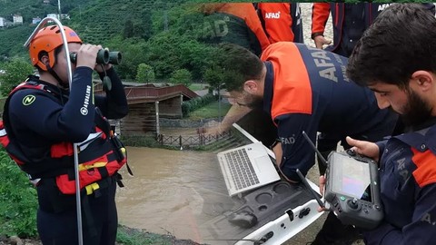 Trabzon'u sel vurdu! Ağır tablo gün ağarınca ortaya çıktı! Kayıp bir kişi aranıyor