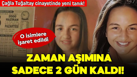 Zaman aşımına sadece 2 gün kaldı! Çağla Tuğaltay'ın katili 25 yıldır bulanamadı! Cinayete yeni tanık ortaya çıktı! Gözler aileye çevrildi!