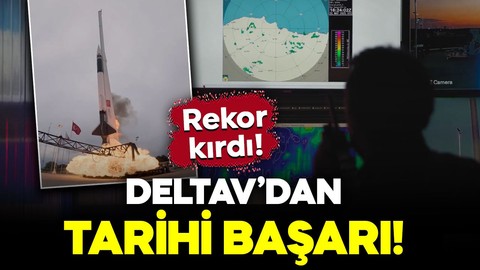Savunma Sanayii Başkanı Görgün duyurdu! DeltaV iki kademeli hibrit roket rekor kırdı!