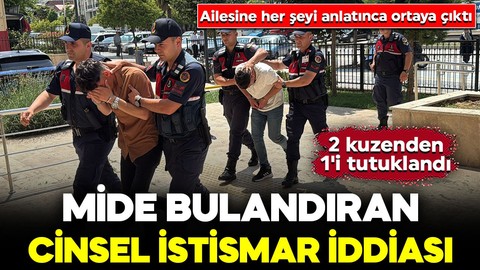 Tokat'ta mide bulandıran olay! Ailesine her şeyi anlatınca ortaya çıktı: 2 kuzenden 1'i tutuklandı