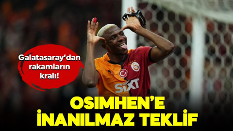 Galatasaray'dan Victor Osimhen'e inanılmaz teklif