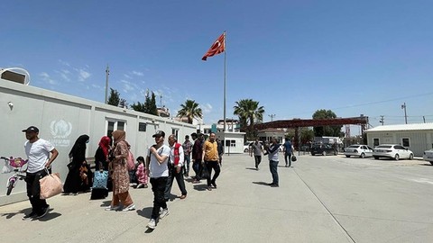 Suriyeliler dönüşleri bayramda hızlandı