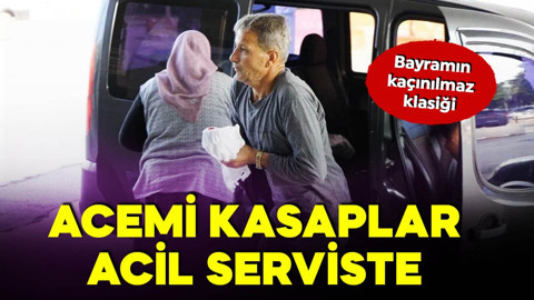 Bayramın kaçınılmaz klasiği: Acemi kasaplar acili doldurdu