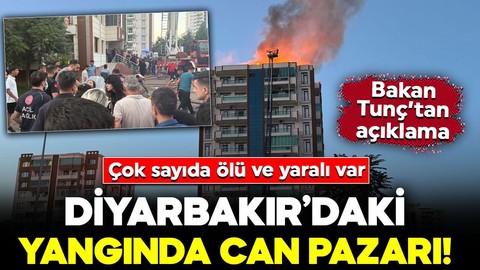 Diyarbakır’daki yangında can pazarı! Anne ve 3 çocuğu hayatını kaybetti: Yaralılar var