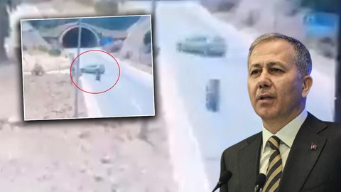 Bakan Ali Yerlikaya kaza anlarını paylaştı: "2 ocağa daha maalesef ateş düştü"
