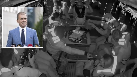 İsrail, Madleen gemisine saldırdı! AK Parti Sözcüsü Ömer Çelik tv100’e konuştu! Çok sert tepki… Aktivistlerin durumu nasıl?