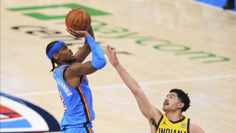 NBA'de final serisi heyecanı! Thunder, Pacers'ı mağlup etti, seri eşitlendi
