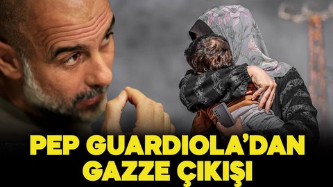 Pep Guardiola’dan Gazze mesajı: Yaşanan acıyı tüm vücudumda hissediyorum!