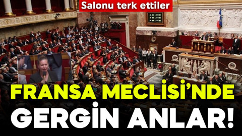 Fransa Meclisi'nde "İsrail" tepkisi! Salonu terk ettiler