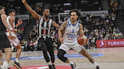 Anadolu Efes-Beşiktaş Fibabanka serisinde ya tamam ya devam maçı