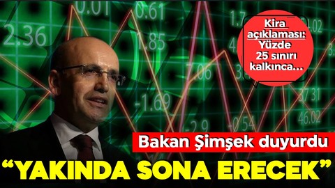 Bakan Şimşek'ten önemli açıklamalar! 'Yakında sona erecek' diyerek duyurdu! Yıl sonu enflasyon tahminini açıkladı