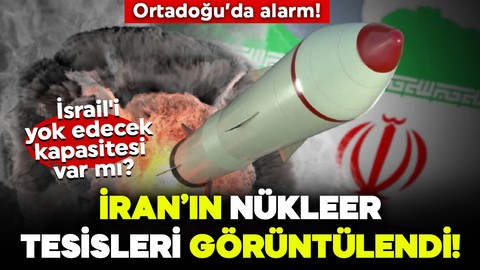 Ortadoğu’da nükleer alarm! İsrail'i yok edecek kapasitesi var mı? O tesisler uydu ile görüntülendi