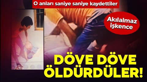 Akılalmaz işkence: Yaşlı adamı döverek öldürdüler! O anlarını kaydettiler... İşte o görüntüler