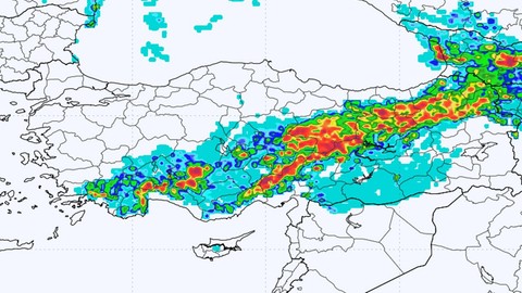 Türkiye'ye cumartesi uyarısı verildi. Pazara kadar sürecek