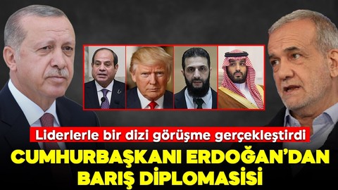 Cumhurbaşkanı Erdoğan'dan barış diplomasisi: Liderlerle bir dizi görüşme gerçekleştirdi