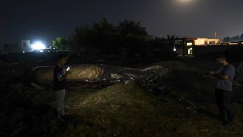 İran füzesi Irak'a düştü