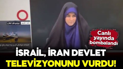 İsrail, İran devlet televizyonunu vurdu!