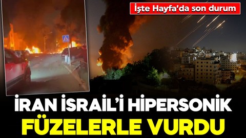 İsrail-İran savaşında dördüncü gün: İran İsrail'i Hipersonik füzelerle vurdu!