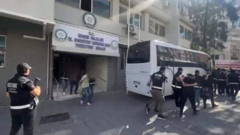 İzmir'de organize suç örgütüne operasyon: 17 kişi tutuklandı!