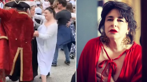 Esra Dermancıoğlu'ndan dans şov! O anları sosyal medya hesabından paylaştı