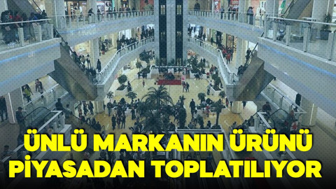 Ünlü markanın ürünleri toplatılıyor! Bakanlık risk tespit etti